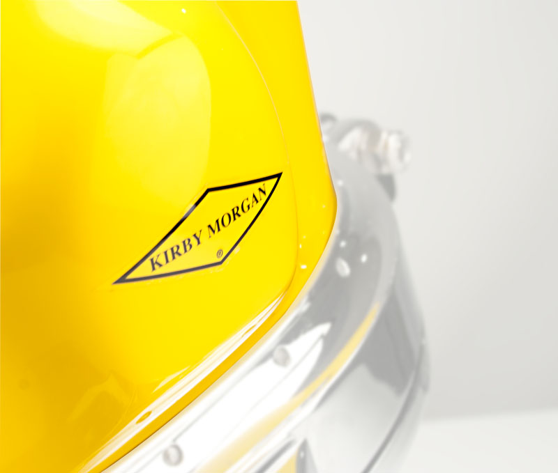 Kirby Morgan SL 16 Commercial Fiberglass Diving Helmet - Helmets Of The  Deep Store