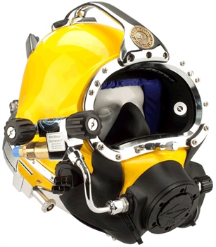 Kirby Morgan SuperLite® 27 Commercial Diving Helmet with Posts and 455  Regulator 500-040