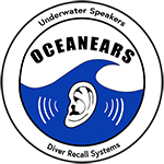 Oceanears DRS-8 MOD 2 Underwater Speaker w/ Cage & 50 ft of Cable